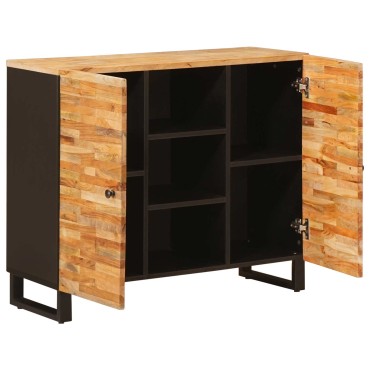 vidaXL Βοηθητικό ντουλάπι Καφέ 90x33x75cm Στερεό ξύλο μάνγκο