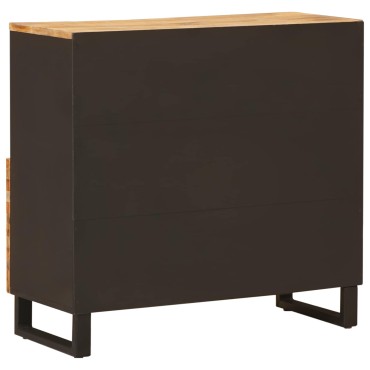 vidaXL Βοηθητικό ντουλάπι Καφέ 90x33x75cm Στερεό ξύλο μάνγκο