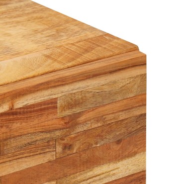 vidaXL Βοηθητικό ντουλάπι Καφέ 90x33x75cm Στερεό ξύλο μάνγκο