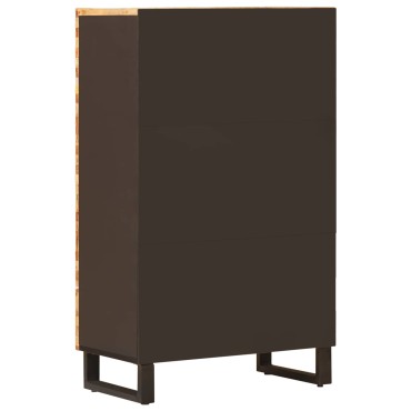 vidaXL Αποθηκευτικός Ψηλός Ντουλάπι Καφέ 60x33x100cm