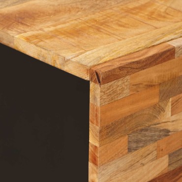vidaXL Αποθηκευτικός Ψηλός Ντουλάπι Καφέ 60x33x100cm