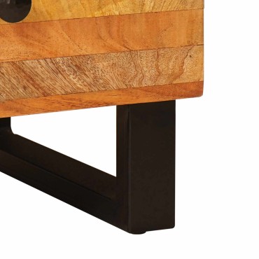 vidaXL Αποθηκευτικός Ψηλός Ντουλάπι Καφέ 60x33x100cm