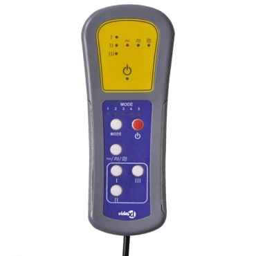 vidaXL Κάθισμα μασάζ Λευκό 71 x 90 x 105 εκ. Τεχνητό Δέρμα