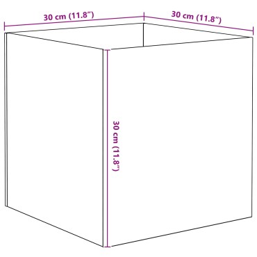 vidaXL Ενυδρείο με αποθήκευση Διαφανές 30 x 30 x 30 cm Γυαλί