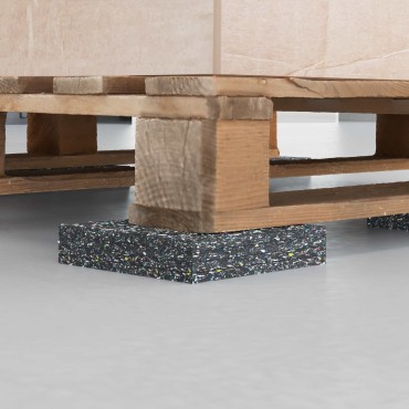 vidaXL Ρολός Γρανουλάρου Καουτσούκ Μαύρο 500 x 12 x 0,3 εκ Λάστιχο