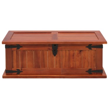 vidaXL Μπαούλο Αποθήκευσης 60x25x22cm από Μασίφ Ξύλο Ακακίας 1 τεμ.