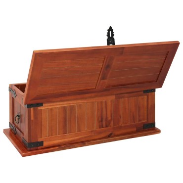 vidaXL Μπαούλο Αποθήκευσης 60x25x22cm από Μασίφ Ξύλο Ακακίας 1 τεμ.