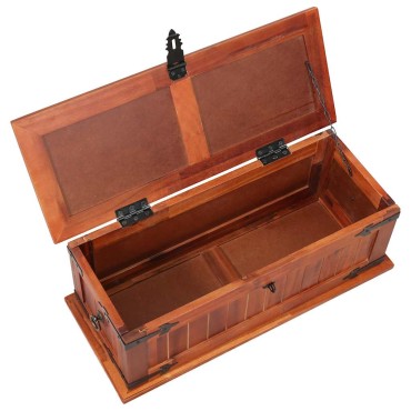 vidaXL Μπαούλο Αποθήκευσης 60x25x22cm από Μασίφ Ξύλο Ακακίας 1 τεμ.