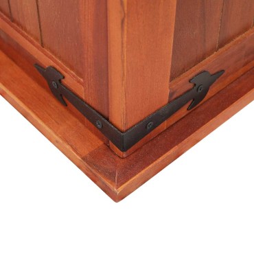 vidaXL Μπαούλο Αποθήκευσης 60x25x22cm από Μασίφ Ξύλο Ακακίας 1 τεμ.