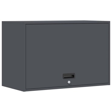vidaXL Ντουλάπι τοίχου για γκαράζ Ανθρακί 80x40x53 εκ 1 τεμ.