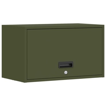 vidaXL Ντουλάπι τοίχου για γκαράζ Λαδί 60x33x35 εκ 1 τεμ.