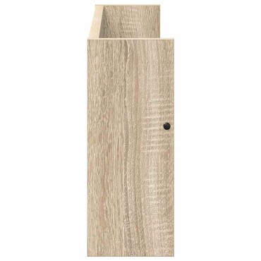 vidaXL Ράφι Περιοδικών Δρύς Sonoma 60x12x30cm Επεξεργασμένο Ξύλο 1 τεμ.