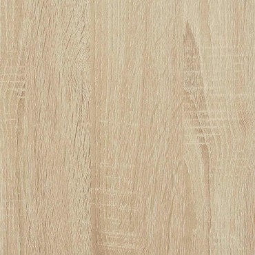 vidaXL Ράφι Περιοδικών Δρύς Sonoma 80x12x30cm Επεξεργασμένο Ξύλο 1 τεμ.