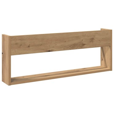 vidaXL Ράφι Περιοδικών με ράφι 2 τεμ. Artisan Oak 80x12x30 εκ