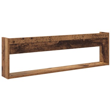 vidaXL Ράφι Περιοδικών Παλιό ξύλο 100x12x30cm Επεξεργασμένο Ξύλο 1 τεμ.