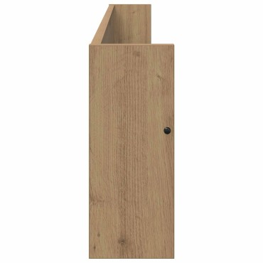 vidaXL Ράφι Περιοδικών με ράφι 2 τεμ. Artisan Oak 100x12x30 εκ