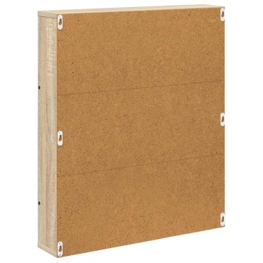 vidaXL Ράφι Περιοδικών με ράφι 2 τεμ. Δρύς Sonoma 60x12x70 εκ