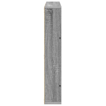 vidaXL Ράφι Περιοδικών Γκρι Sonoma 60x12x70cm Επεξεργασμένο Ξύλο 1 τεμ.