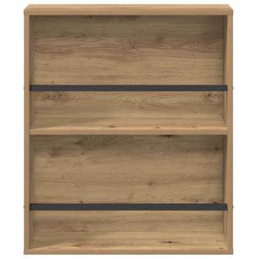vidaXL Ράφι Περιοδικών Artisan Oak 60x12x70cm Επεξεργασμένο Ξύλο 1 τεμ.