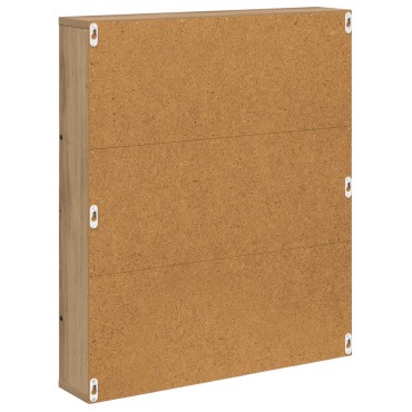 vidaXL Ράφι Περιοδικών με ράφι 2 τεμ. Artisan Oak 60x12x70 εκ