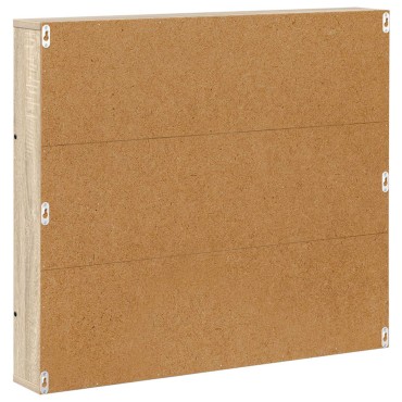 vidaXL Ράφι Περιοδικών Δρύς Sonoma 80x12x70cm Επεξεργασμένο Ξύλο 1 τεμ.