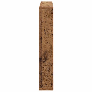 vidaXL Ράφι Περιοδικών Παλιό ξύλο 80x12x70cm Επεξεργασμένο Ξύλο 1 τεμ.