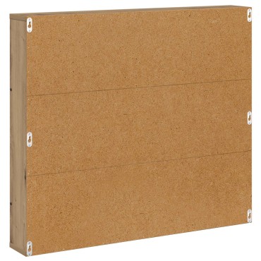 vidaXL Ράφι Περιοδικών με ράφι 2 τεμ. Artisan Oak 80x12x70 εκ