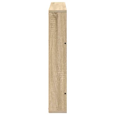 vidaXL Ράφι Περιοδικών με ράφι 2 τεμ. Δρύς Sonoma 100x12x70 εκ