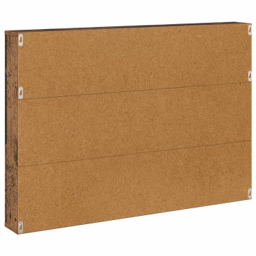 vidaXL Ράφι Περιοδικών Παλιό ξύλο 100x12x70cm Επεξεργασμένο Ξύλο 1 τεμ.