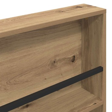 vidaXL Ράφι Περιοδικών Artisan Oak 100x12x70cm Επεξεργασμένο Ξύλο 1 τεμ.