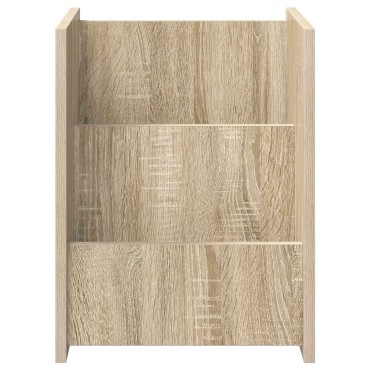 vidaXL Ράφι Περιοδικών Δρύς Sonoma 35x35x45cm Επεξεργασμένο Ξύλο 1 τεμ.