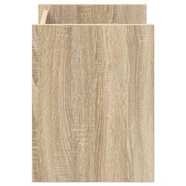 vidaXL Ράφι Περιοδικών Δρύς Sonoma 35x35x45cm Επεξεργασμένο Ξύλο 1 τεμ.