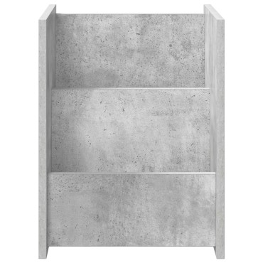vidaXL Ράφι Περιοδικών Γκρι Μπετόν 35x35x45cm Επεξεργασμένο Ξύλο 1 τεμ.