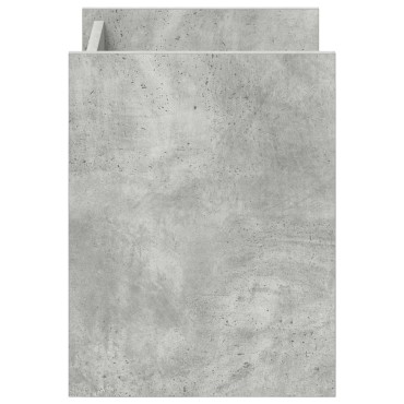 vidaXL Ράφι Περιοδικών Γκρι Μπετόν 35x35x45cm Επεξεργασμένο Ξύλο 1 τεμ.
