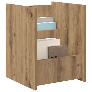 vidaXL Ράφι Περιοδικών Artisan Oak 35x35x45cm Επεξεργασμένο Ξύλο 1 τεμ.