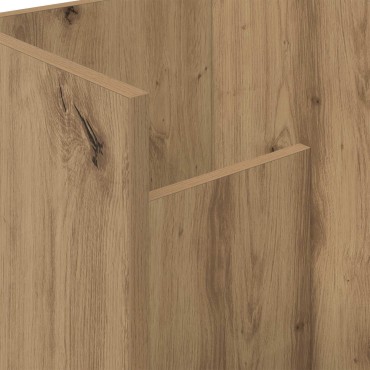 vidaXL Ράφι Περιοδικών Artisan Oak 35x35x45cm Επεξεργασμένο Ξύλο 1 τεμ.