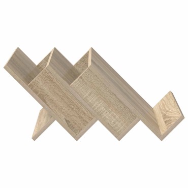 vidaXL Ράφι Περιοδικών με ράφι Δρύς Sonoma 53x40x28,5 εκ 1 τεμ.