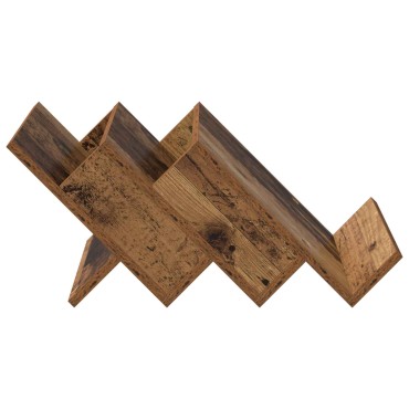 vidaXL Ράφι Περιοδικών Παλιό ξύλο 53x40x28,5cm Επεξεργασμένο Ξύλο 1 τεμ.