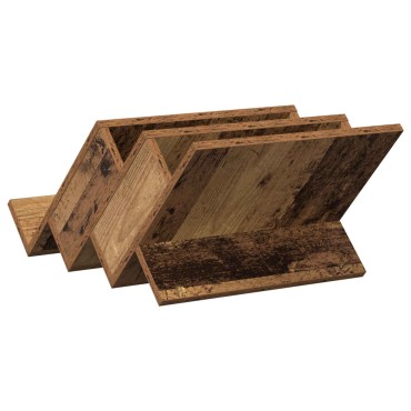 vidaXL Ράφι Περιοδικών Παλιό ξύλο 53x40x28,5cm Επεξεργασμένο Ξύλο 1 τεμ.