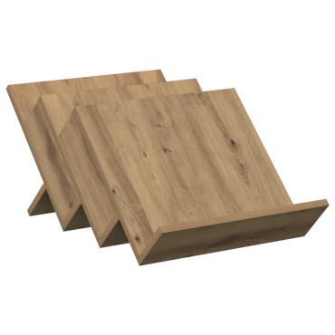 vidaXL Ράφι Περιοδικών με ράφι Artisan Oak 53x40x28,5 εκ 1 τεμ.