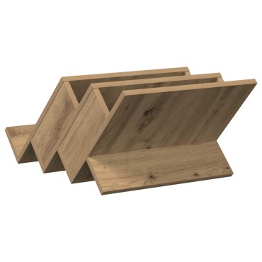 vidaXL Ράφι Περιοδικών με ράφι Artisan Oak 53x40x28,5 εκ 1 τεμ.