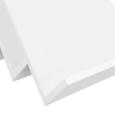 vidaXL Ράφι Περιοδικών Λευκό 65x53x28,5cm Επεξεργασμένο ξύλο 1 τεμ.