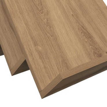 vidaXL Ράφι Περιοδικών με ράφι Artisan Oak 65x53x28,5 εκ 1 τεμ.