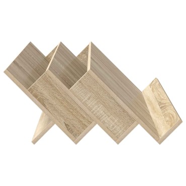 vidaXL Ράφι Περιοδικών με ράφι Δρύς Sonoma 90x53x28,5 εκ 1 τεμ.