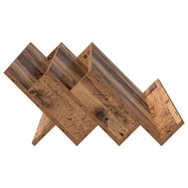 vidaXL Ράφι Περιοδικών Παλιό ξύλο 90x53x28,5cm Επεξεργασμένο Ξύλο 1 τεμ.