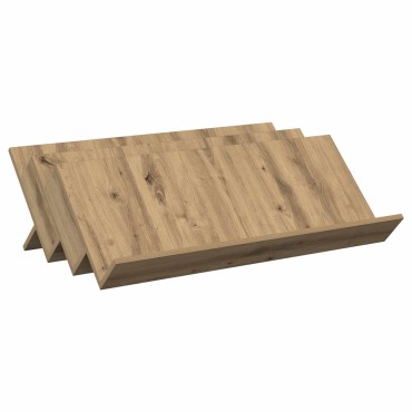 vidaXL Ράφι Περιοδικών με ράφι Artisan Oak 90x53x28,5 εκ 1 τεμ.