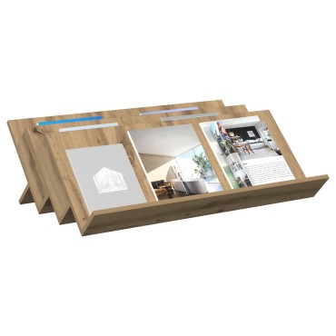 vidaXL Ράφι Περιοδικών με ράφι Artisan Oak 90x53x28,5 εκ 1 τεμ.