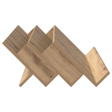 vidaXL Ράφι Περιοδικών με ράφι Artisan Oak 90x53x28,5 εκ 1 τεμ.