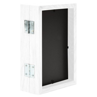 vidaXL Διπλή Κορνίζα Κολάζ Λευκή 2 x (13 x 18 εκ.)