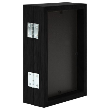 vidaXL Διπλή Κορνίζα Κολάζ Μαύρη 2 x (13 x 18 εκ.)